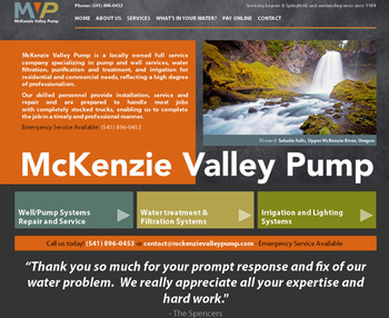Image McKenzie Valley Pump