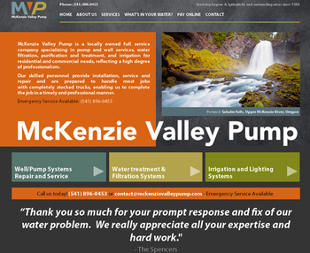 Image McKenzie Valley Pump