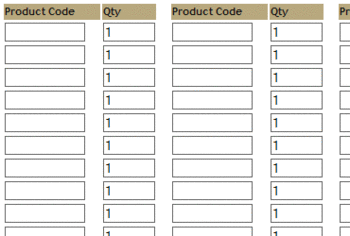 Image SKU Based Ordering