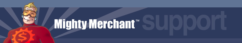 MightyMerchant Support Site